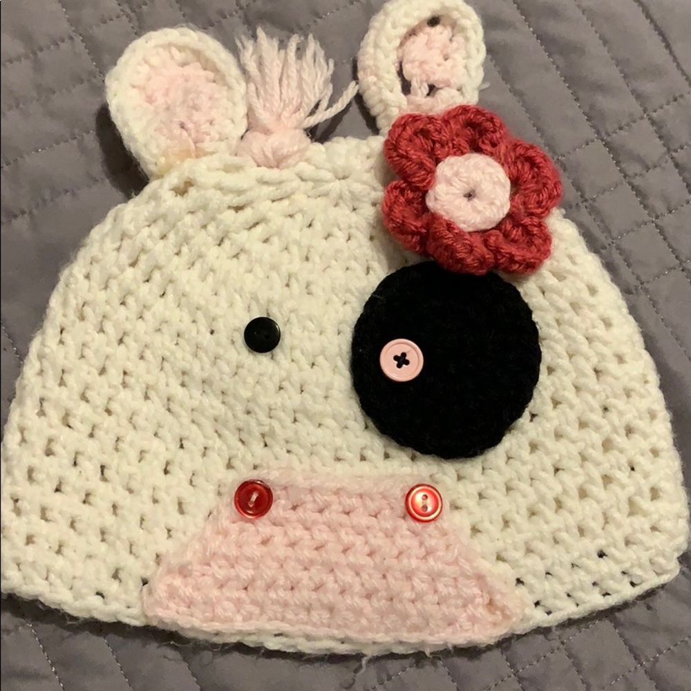 knitted girl hat